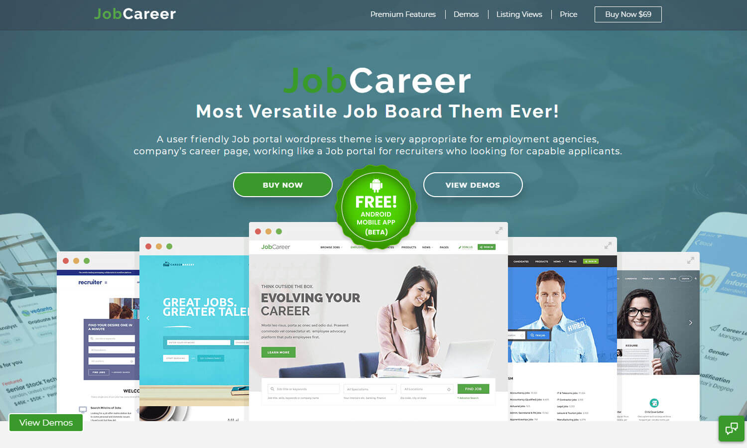 JobCareer Screenshot