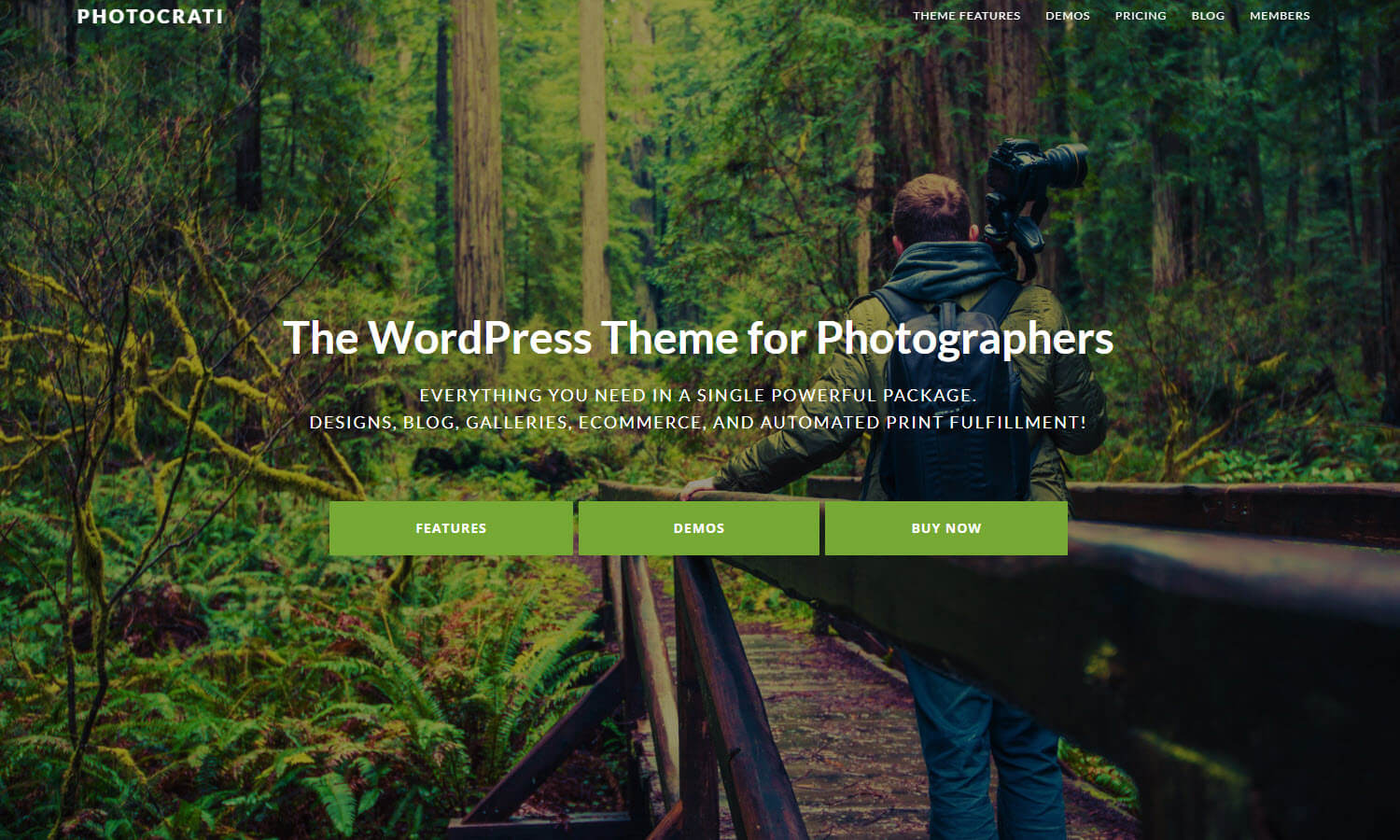 Photocrati Screenshot