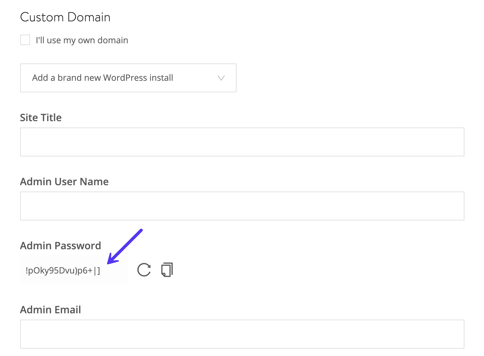 Erzwingen eines sicheren WordPress-Passworts