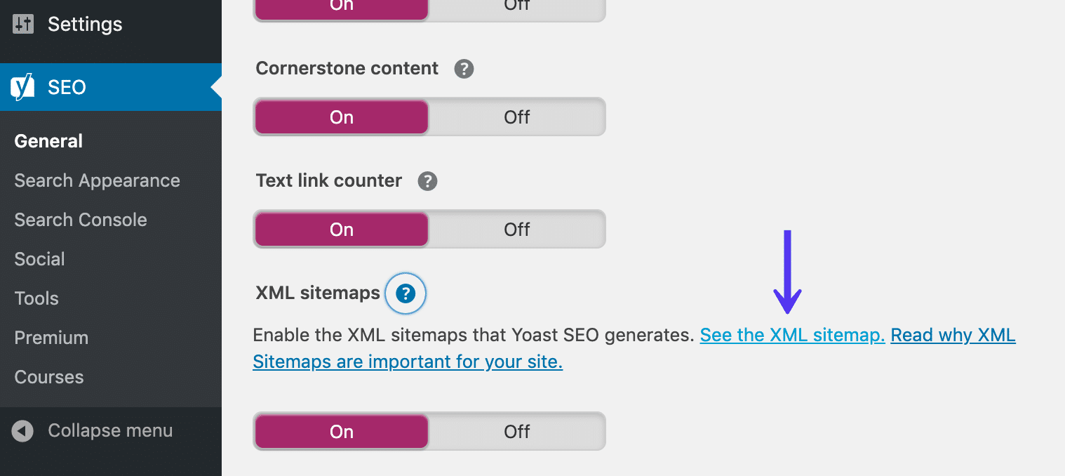 WordPress Sitemap Datei