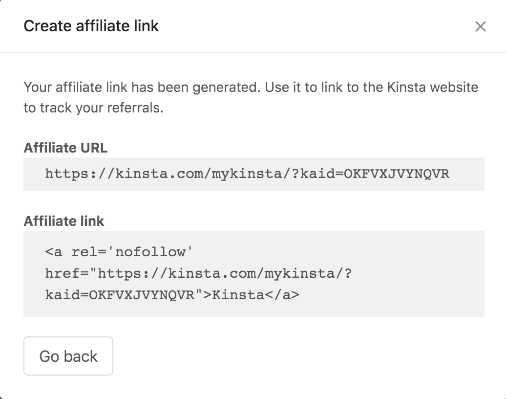 Einen Affiliate Link erstellen