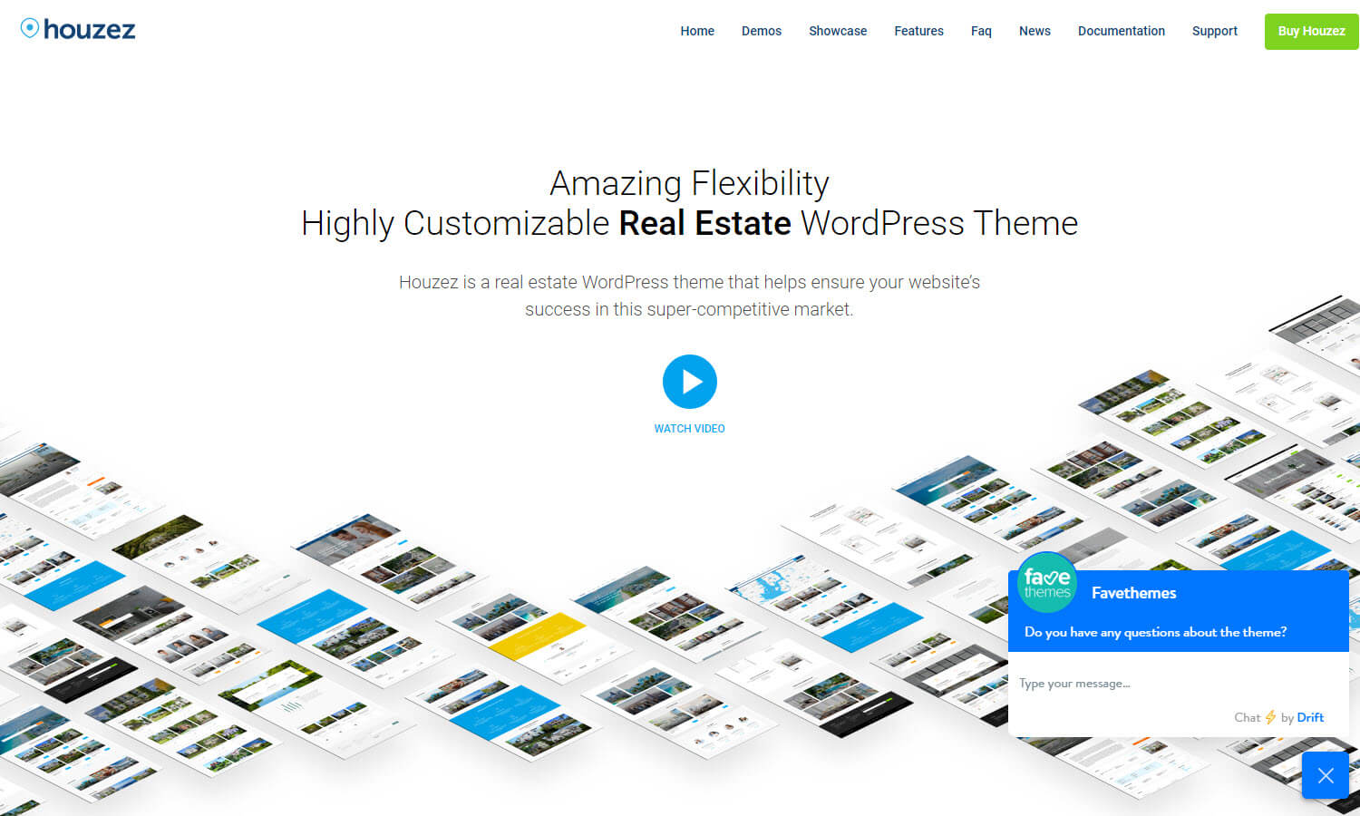 Houzez captura de pantalla