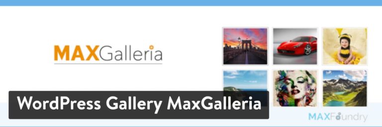 WordPress Gallery MaxGalleria Plugin de WordPress