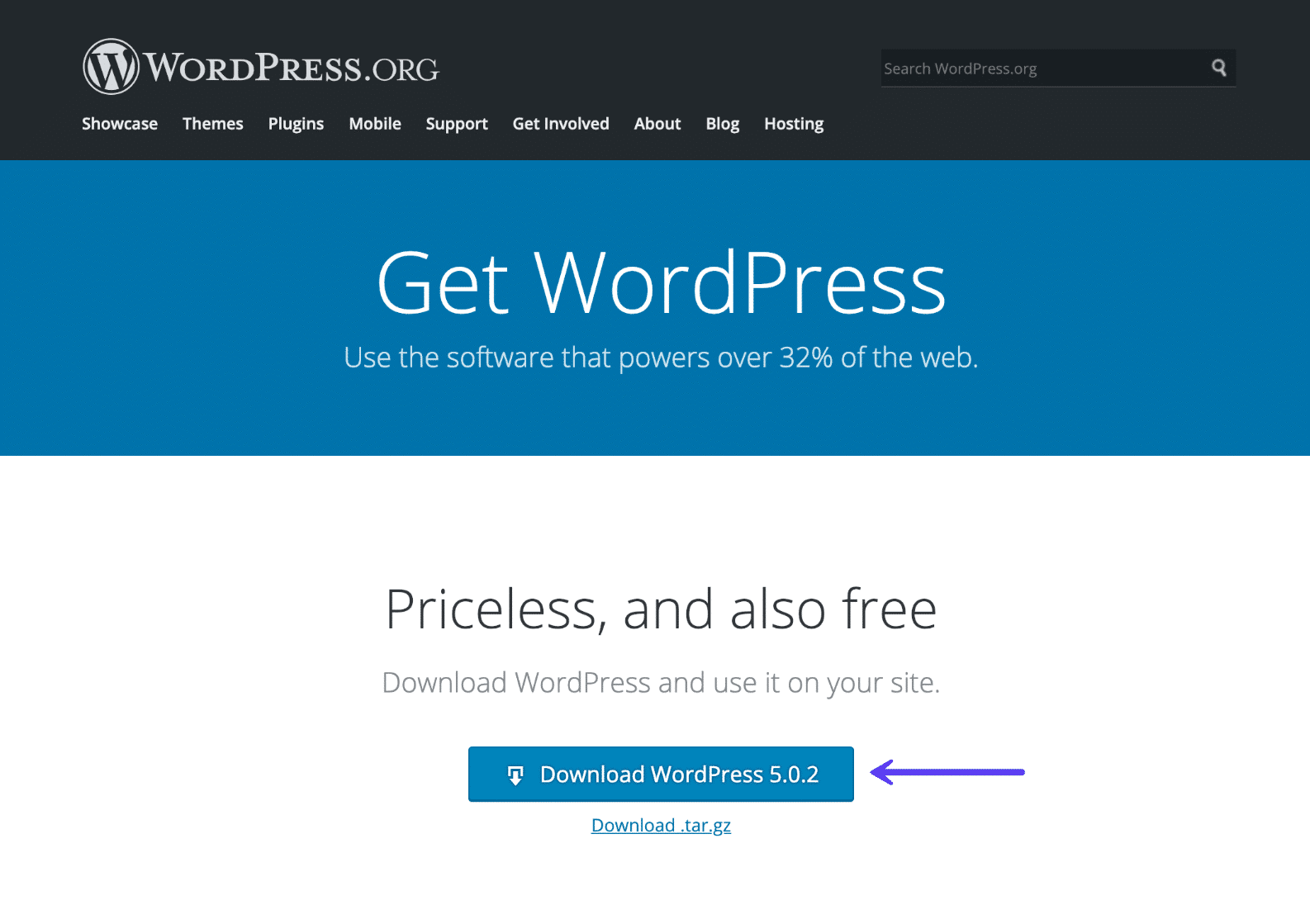 Descargar WordPress