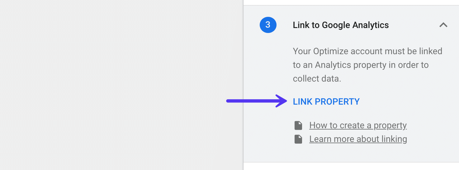 Google Optimize – Enlazando Propiedad de Google Analytics