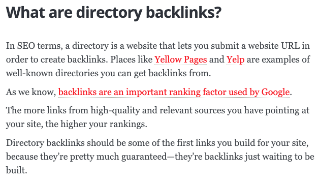 Contenido del snippet destacado en su propio sitio web