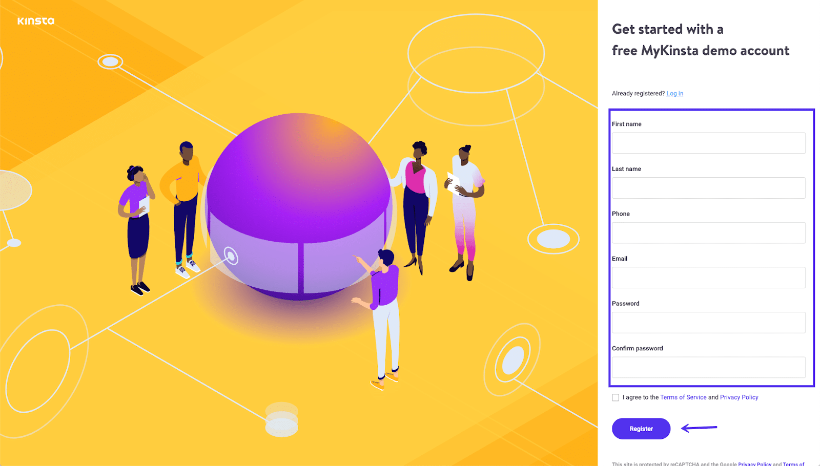 Crear una cuenta de demostración