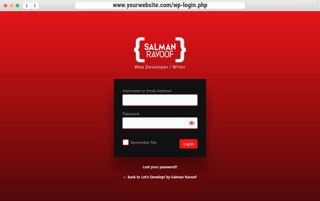 La última pantalla de acceso personalizada de WordPress