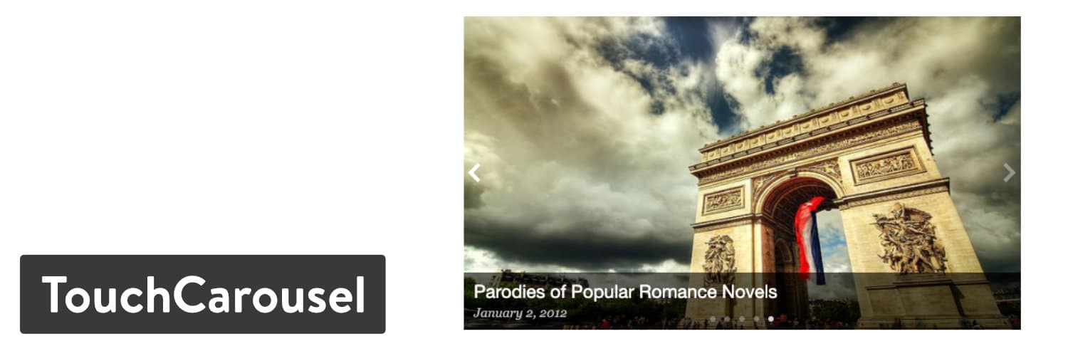 Plugin TouchCarousel WordPress