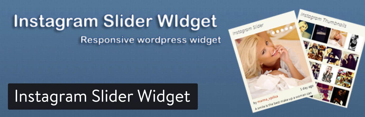 Instagram Slider Widget WordPress extension