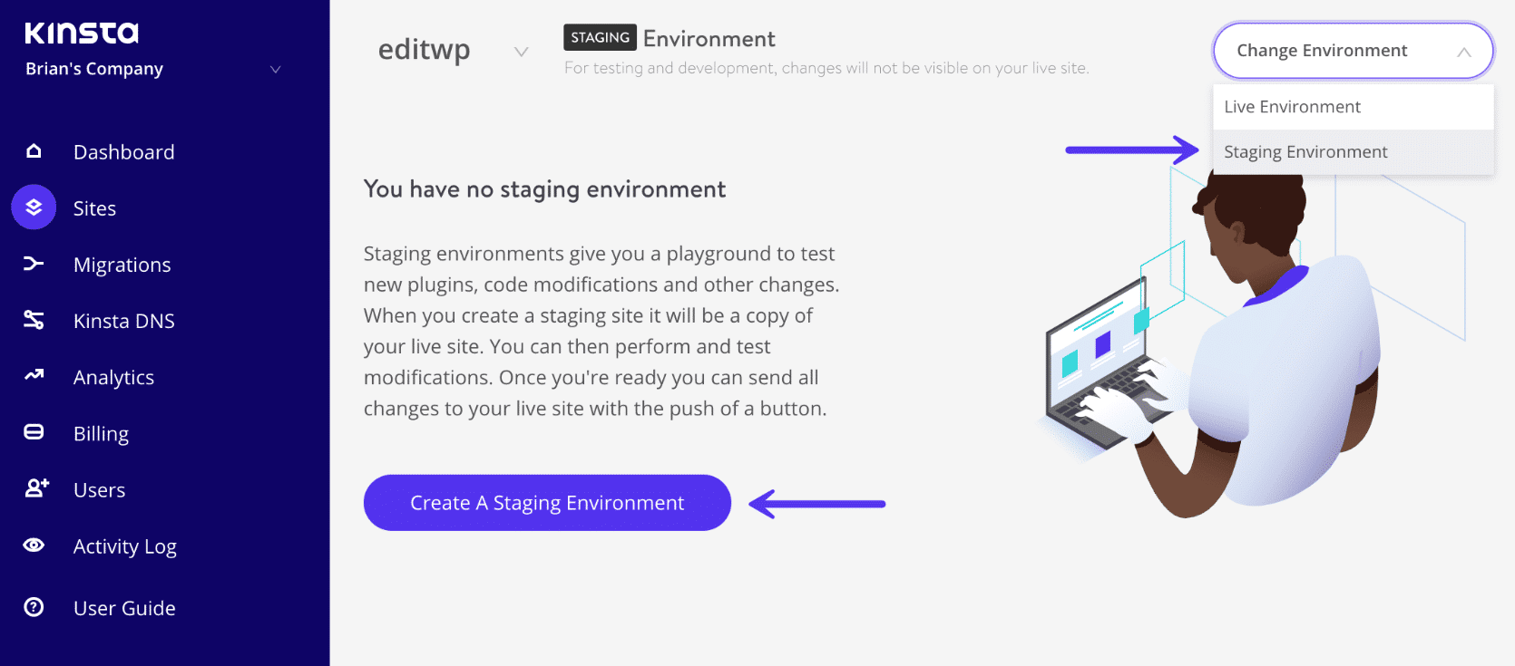 Créer un site de mise à disposition WordPress