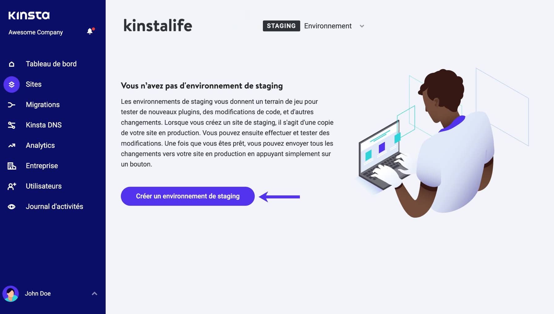 Environnement de test WordPress