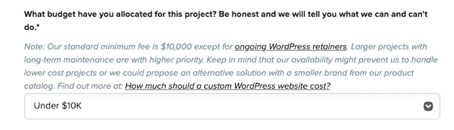 Déclaration de DevriX sur les coûts moyens du développement personnalisé.