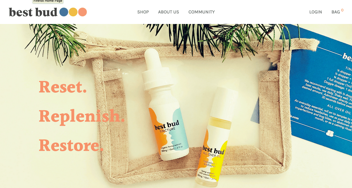 Best Bud, entreprise d’huile de CBD