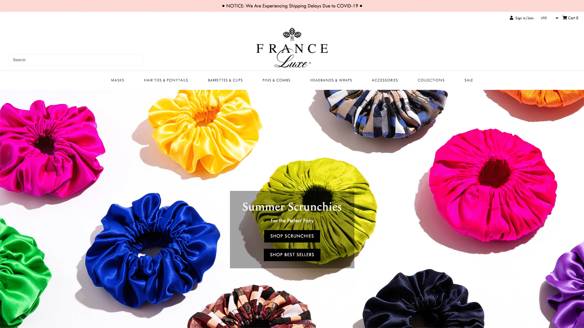 France Luxe, accessoires de mode