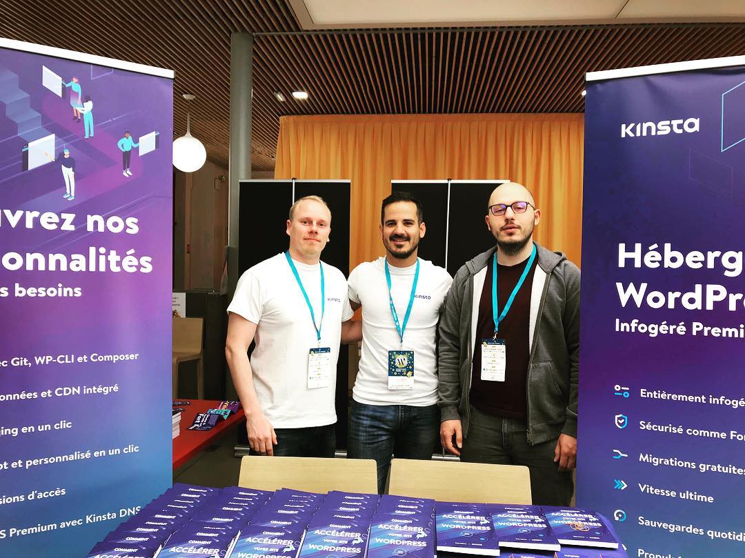 Kinsta a WordCamp Paris