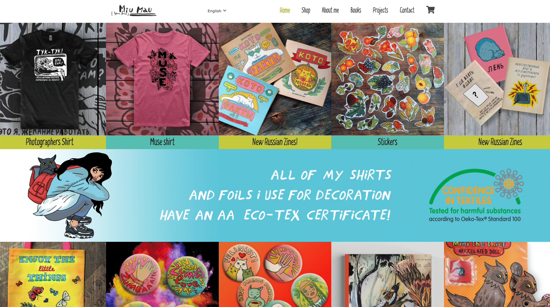 Miu Mau, negozio artistico