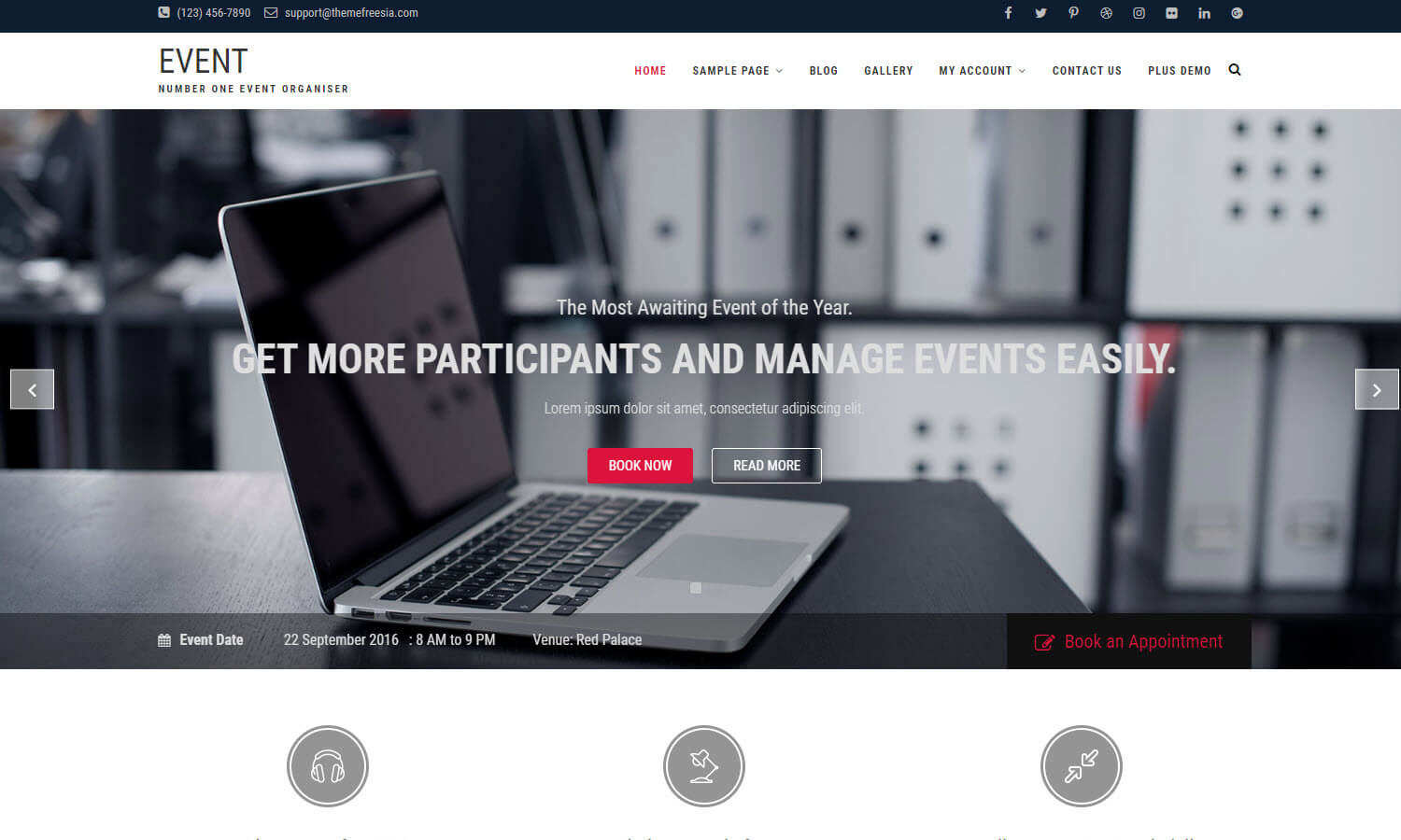 Event スクリーンショット