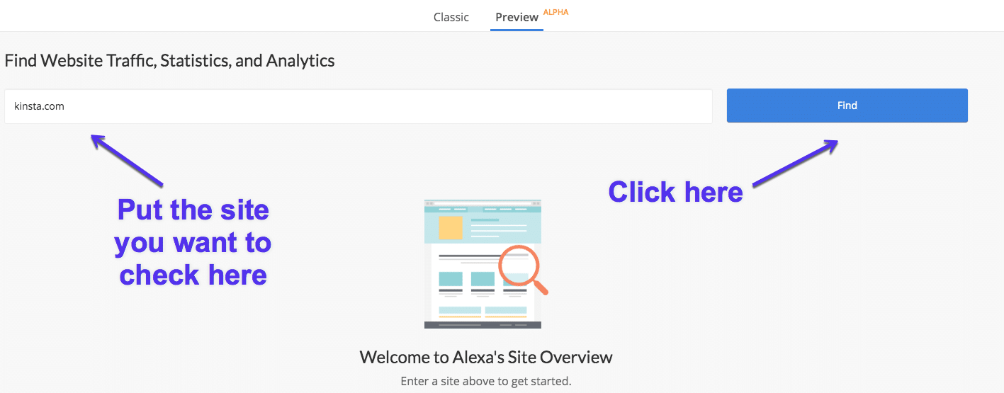 Alexaのランクチェッカー