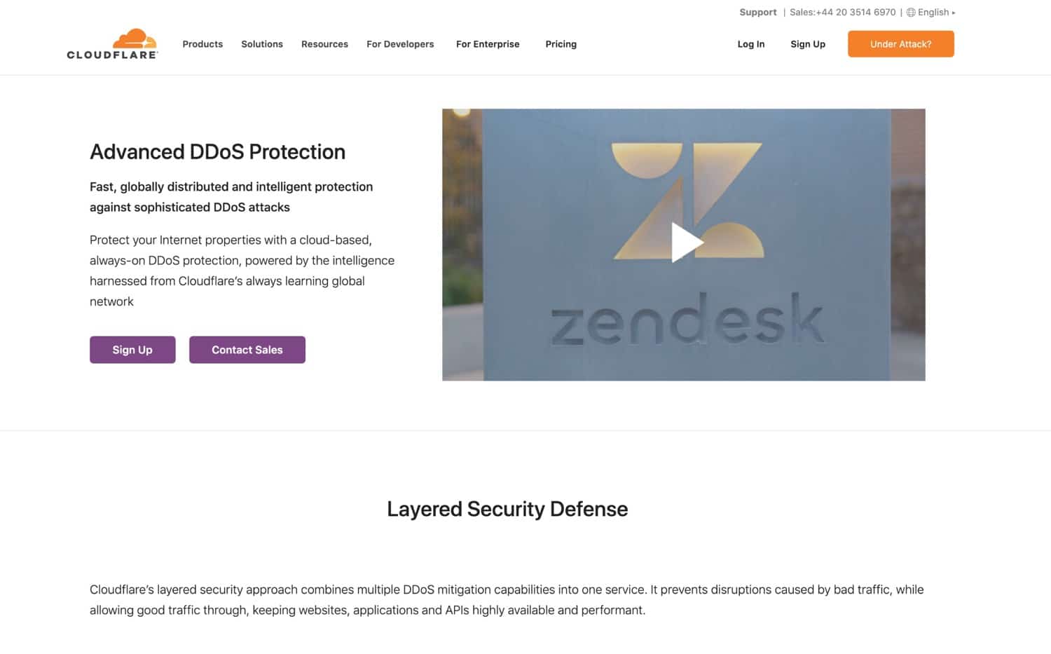 CloudflareによるDDoS対策