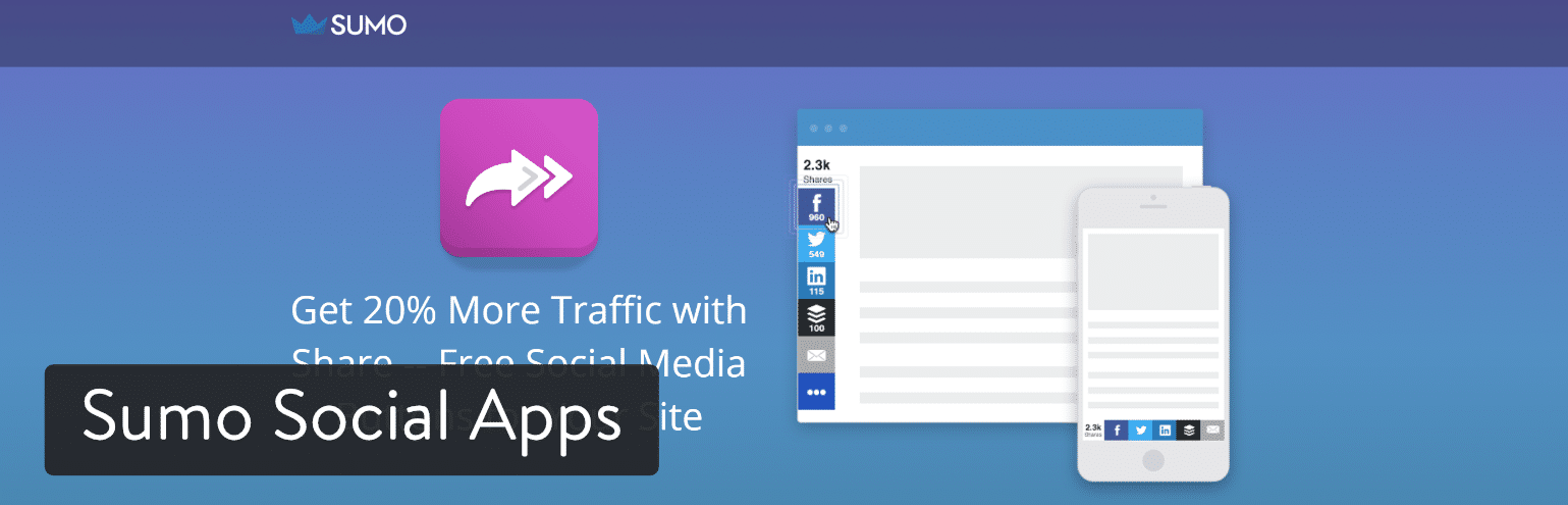 Sumo Social Apps WordPress-plug-ins