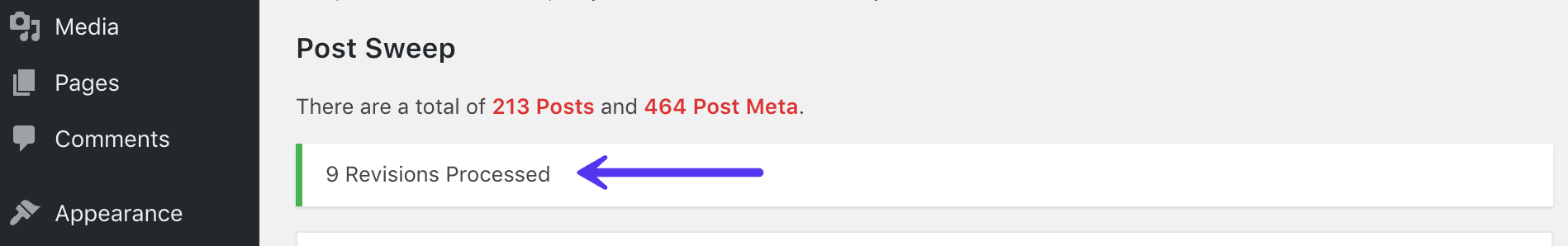 WordPress revisies verwijderd
