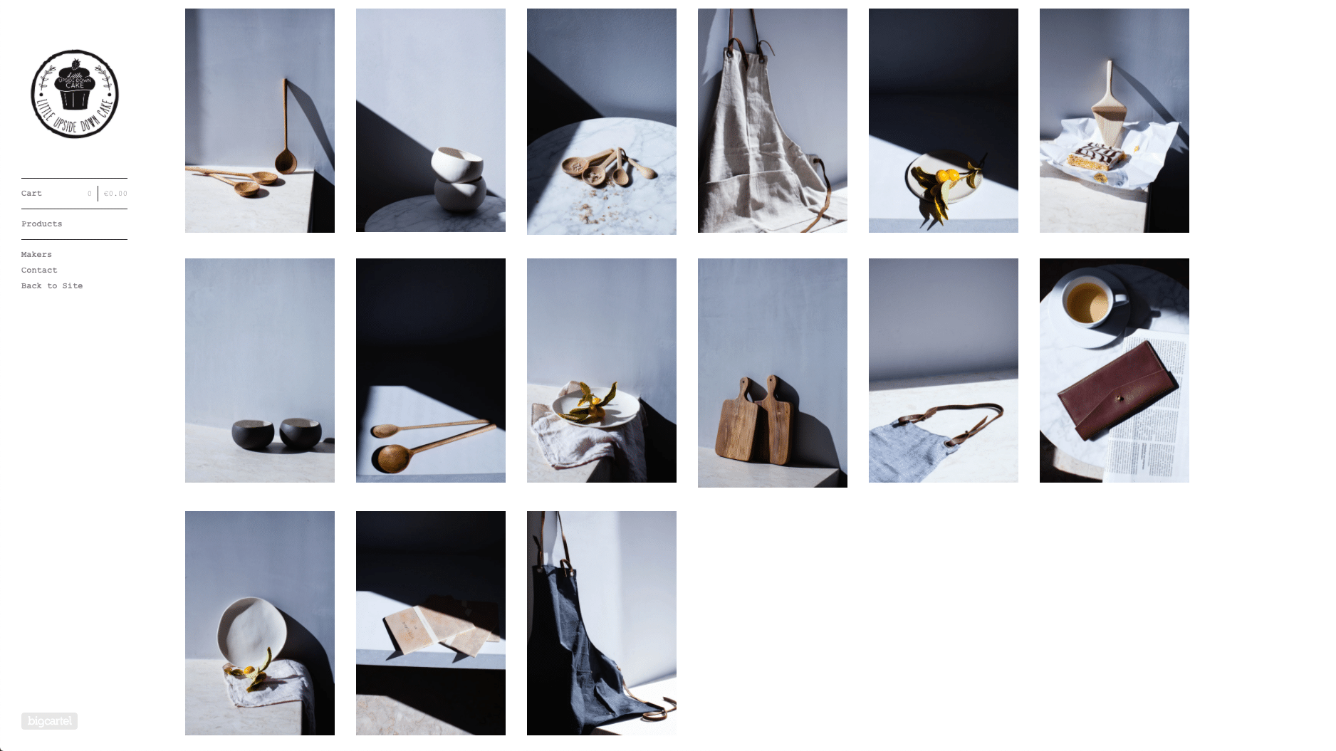 Little Upside Down Cake, kookproducten