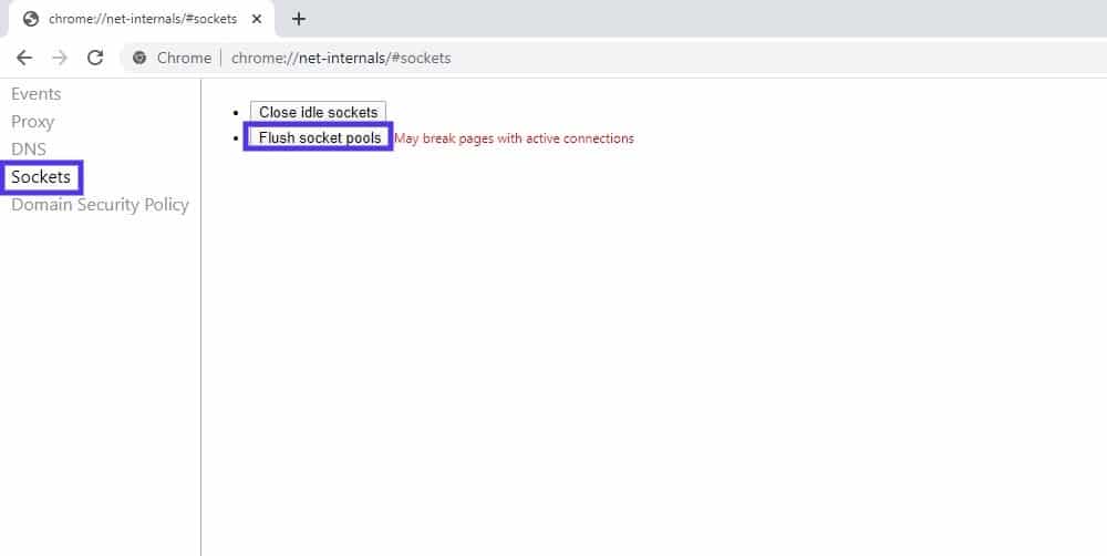 De instellingenpagina met 