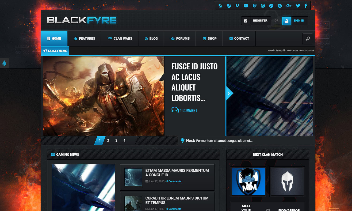 Blackfyre captura de tela