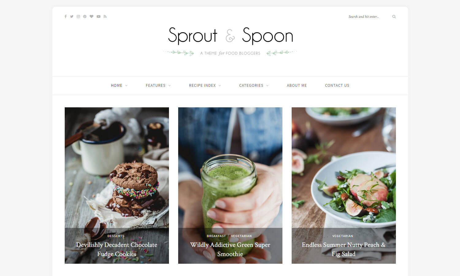 Sprout and Spoon captura de tela