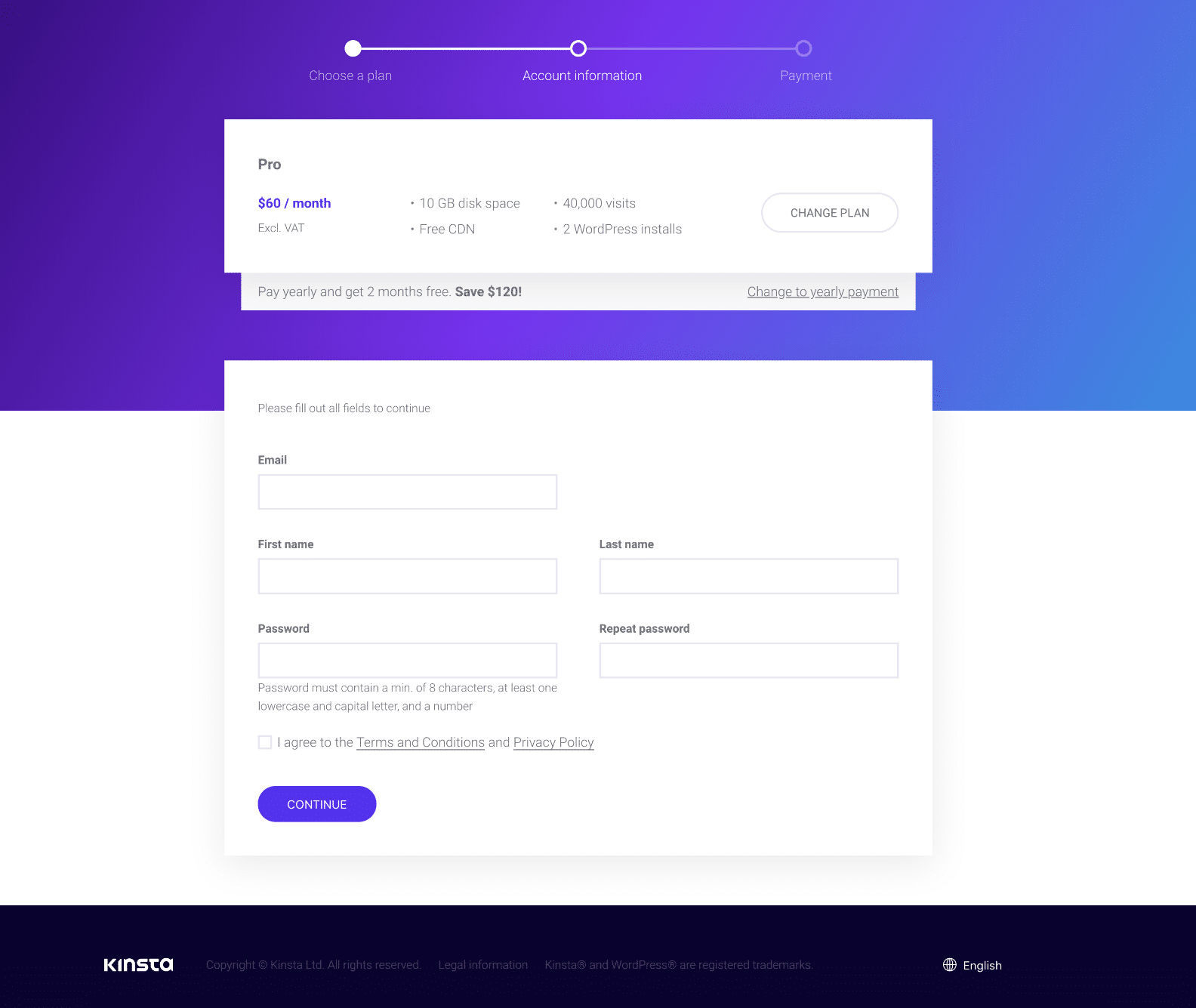 Conclusão de compra simplificada no e-commerce