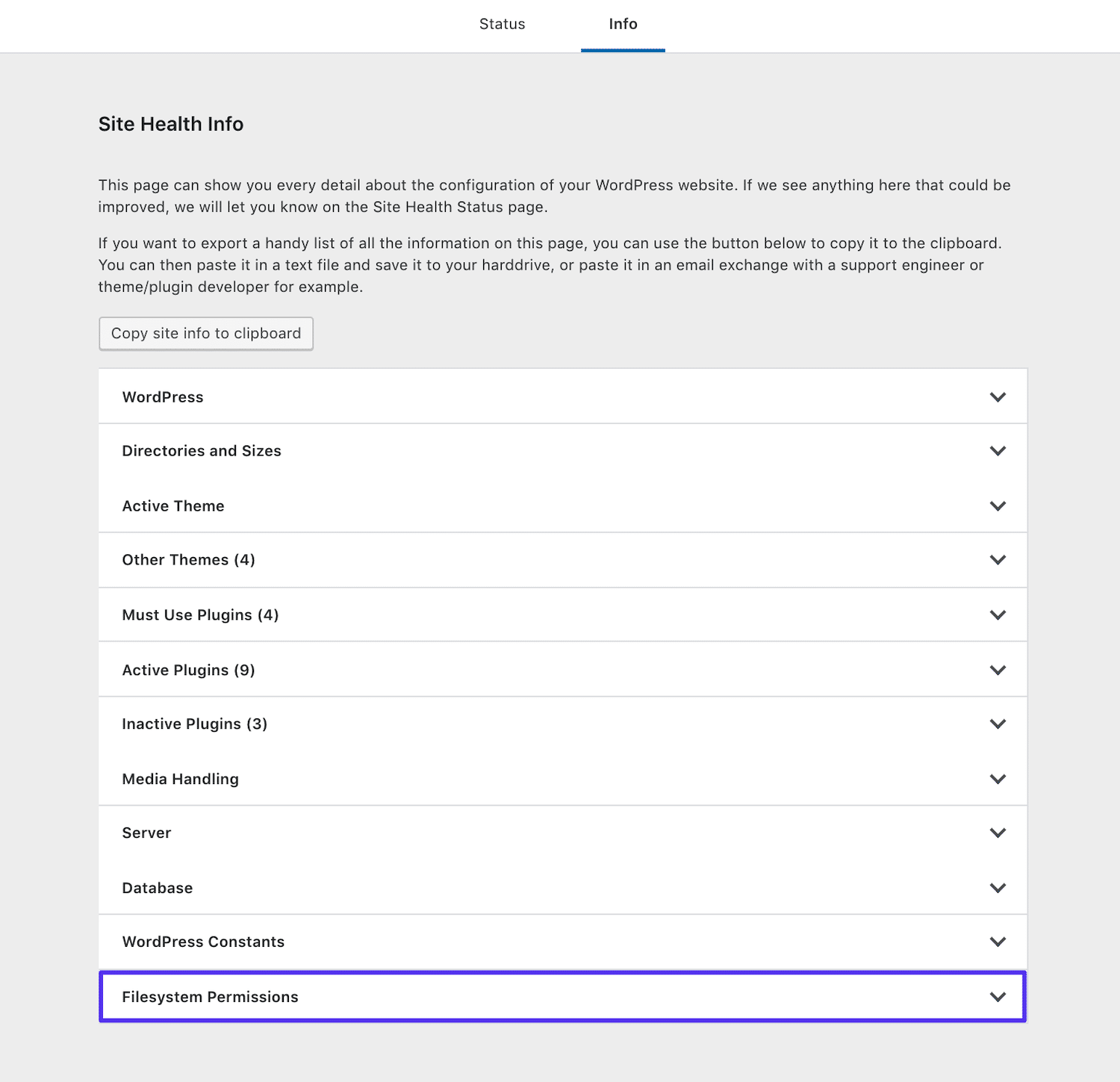Permissões do Sistema de Arquivos