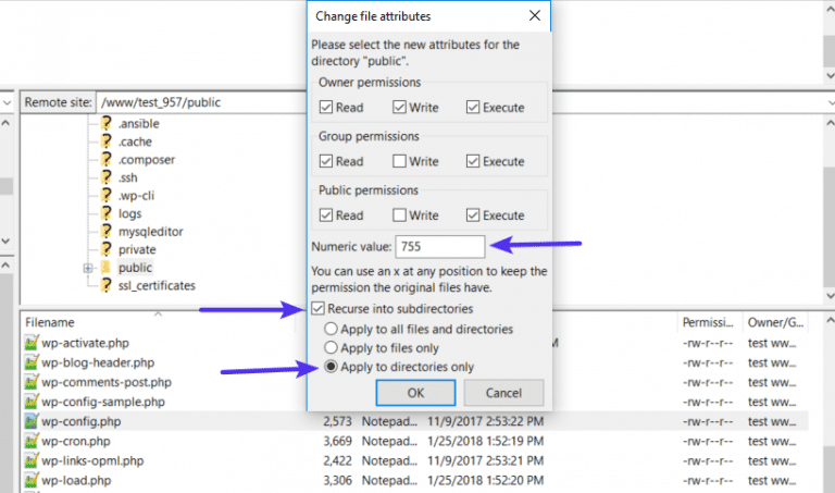 Filbehörigheter för WordPress-kataloger