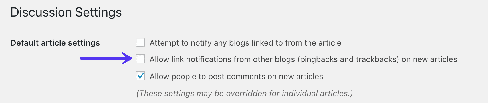 WordPressにてピンバックを無効にする