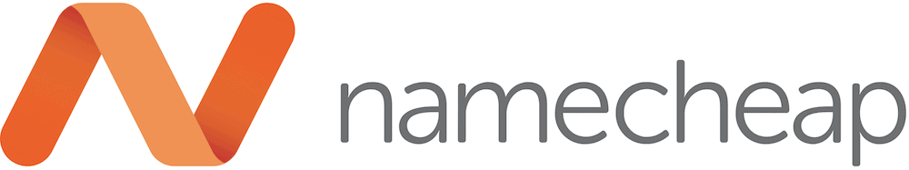 O logotipo Namecheap
