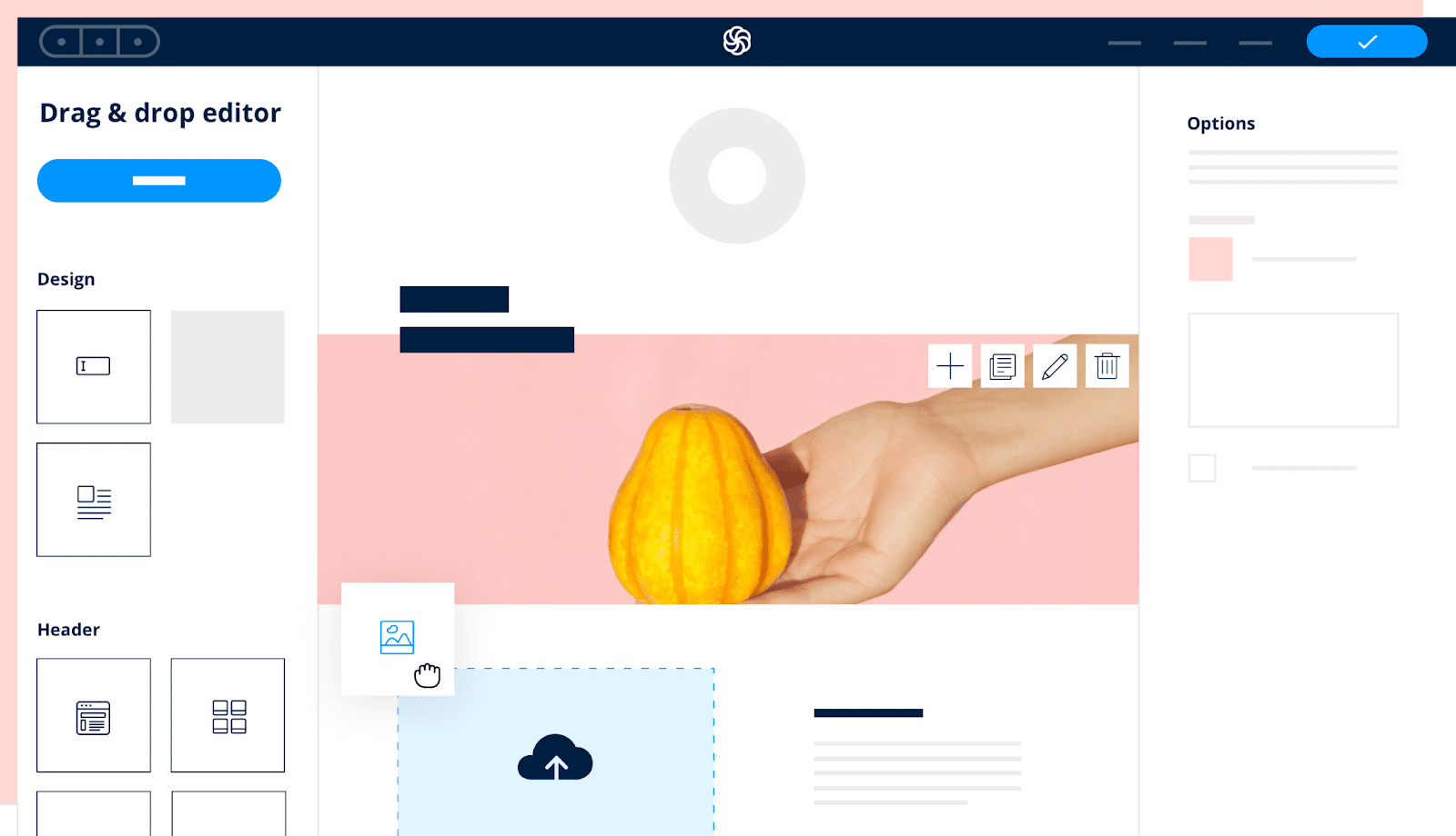 Sendinblue E-Mail-Editor