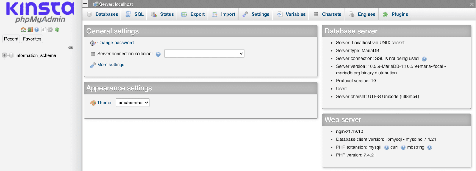 Digite o nome de usuário e a senha