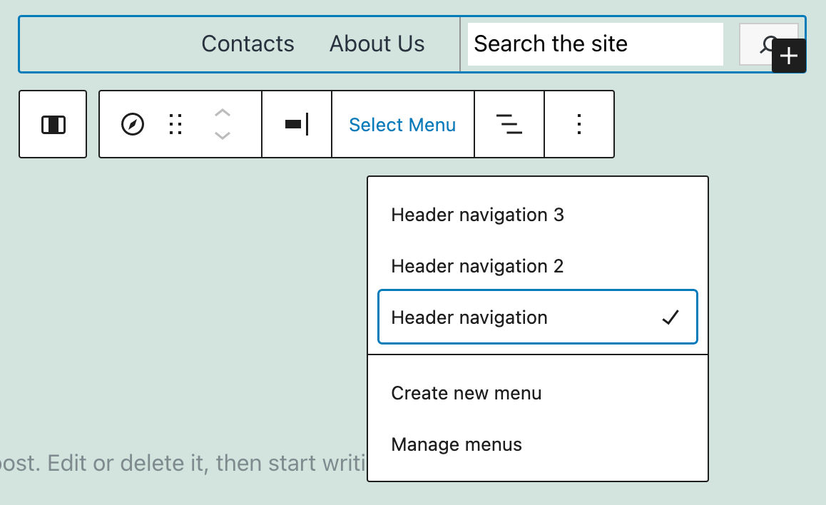 Vælg menu Twenty Twenty-One Blocks.
