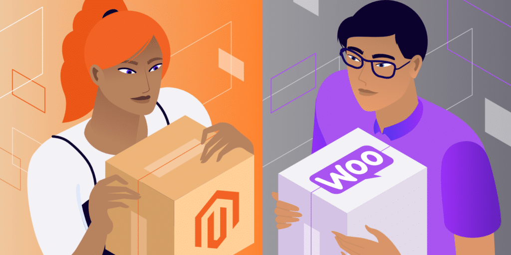 People deciding between magento vs woocommerce