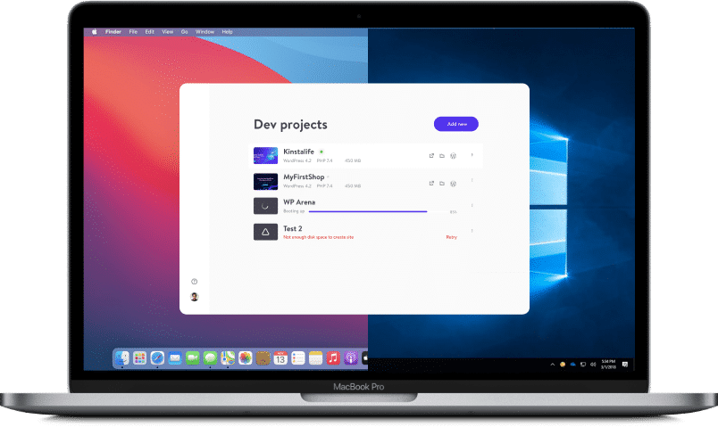 DevKinsta WooCommerce CBD