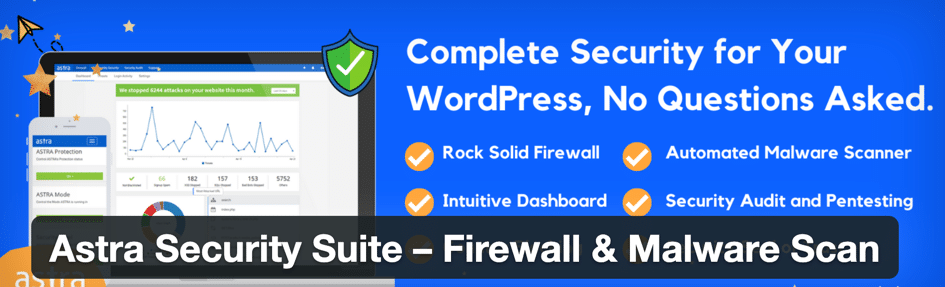 WordPressのセキュリティプラグインAstra