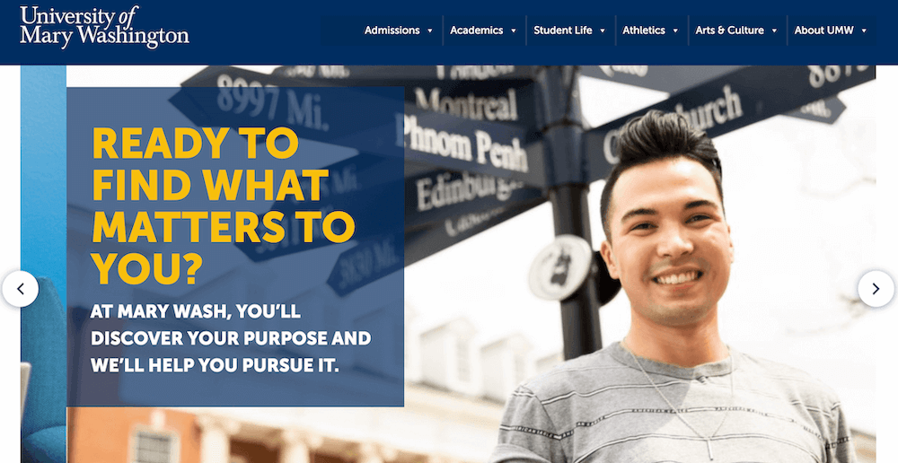 Multisite da Universidade de Mary Washington