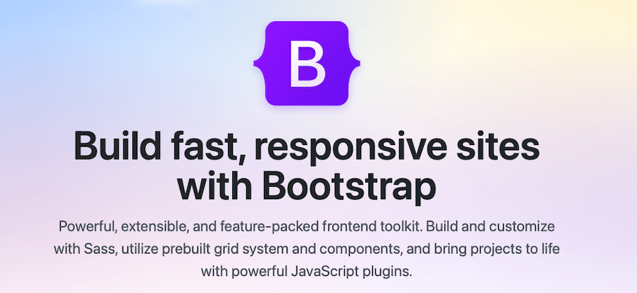 Bootstrap website