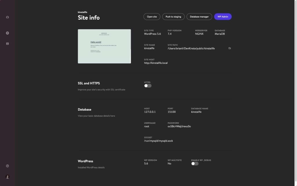 A look inside the DevKinsta platform